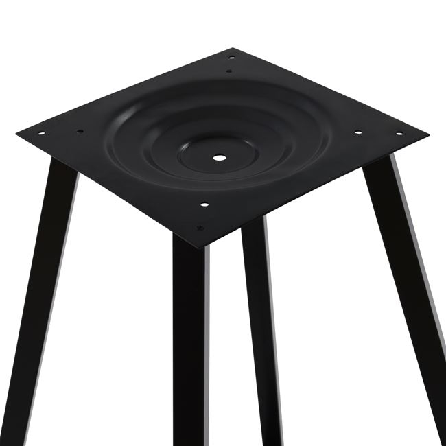 ΒΑΣΗ ΤΡΑΠΕΖΙΟΥ ΜΕΤΑΛΛΙΚΗ ΜΑΥΡΗ TS951 - Image 4