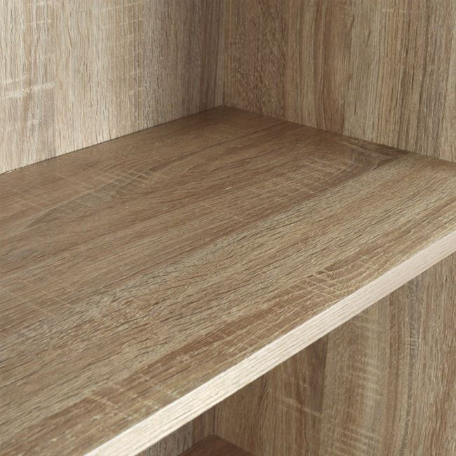 ΒΙΒΛΙΟΘΗΚΗ ΜΕΛΑΜΙΝΗΣ ENSLEY HM2027.03 SONAMA ΜΕ ΧΕΡΟΥΛΙ 60x30x180εκ - Image 4