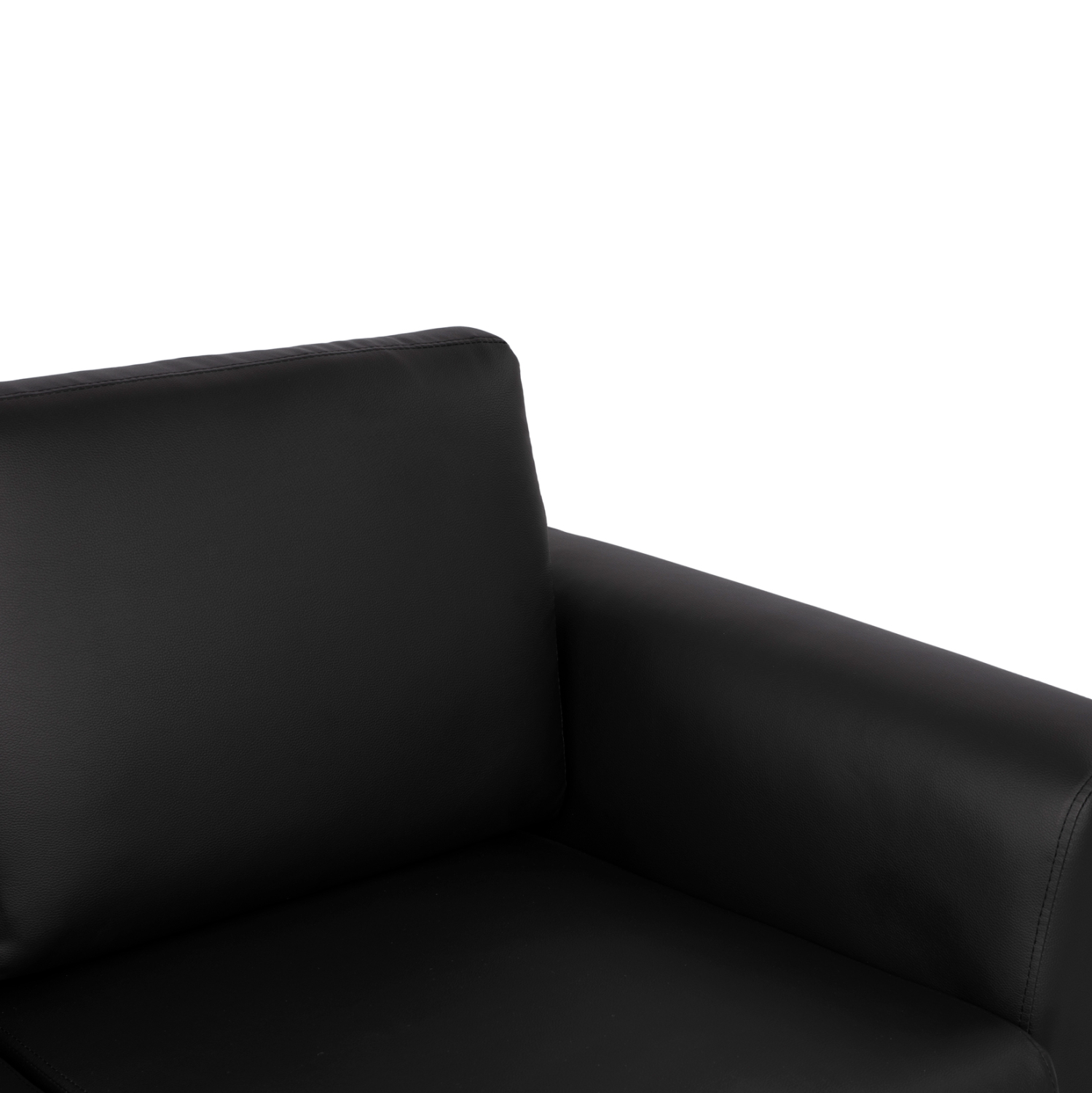 ΚΑΝΑΠΕΣ 2ΘΕΣΙΟΣ KΕΝΖΙΕ HM3121.21 ΜΕ ΜΑΥΡΟ PU 142x81x81 εκ. - Image 4