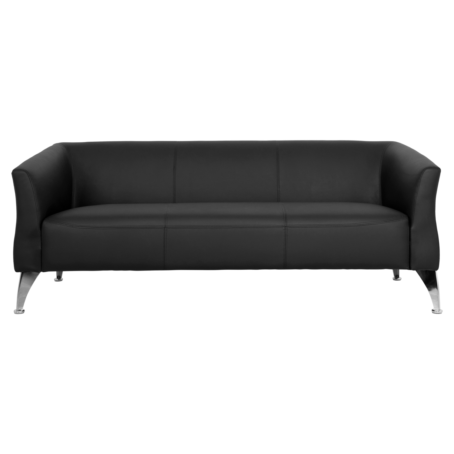 ΚΑΝΑΠΕΣ 3ΘΕΣΙΟΣ KIANA HM3122.31 ΜΕ ΜΑΥΡΟ PU 180x75x71 εκ. - Image 3