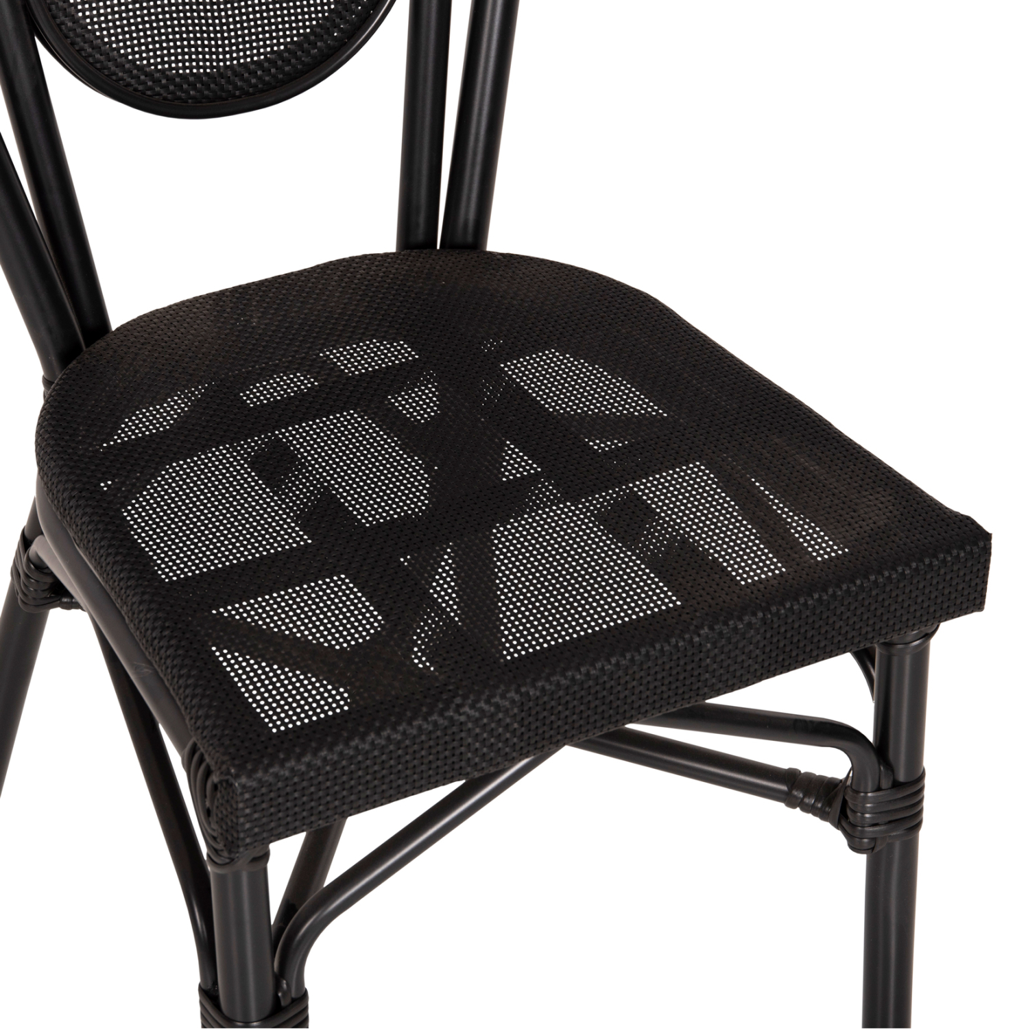 ΚΑΡΕΚΛΑ ΑΛΟΥΜΙΝΙΟΥ TRENT BAMBOO LOOK ΜΕ TEXTLINE 45x57x88 εκ. HM5052 - Image 7