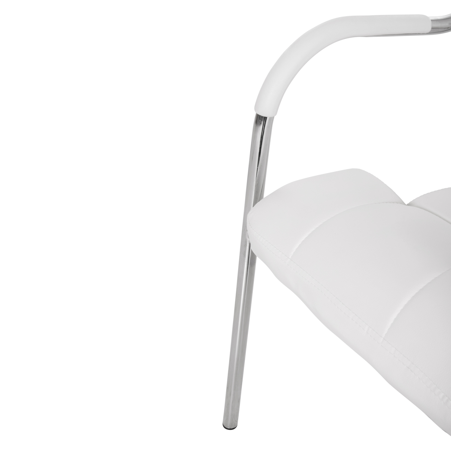 ΚΑΡΕΚΛΑ ΓΡΑΦΕΙΟΥ ΕΠΙΣΚΕΠΤΟΥ OBERON HM1018.02 ΑΣΠΡΟ PU 51x52x88Yεκ. - Image 8