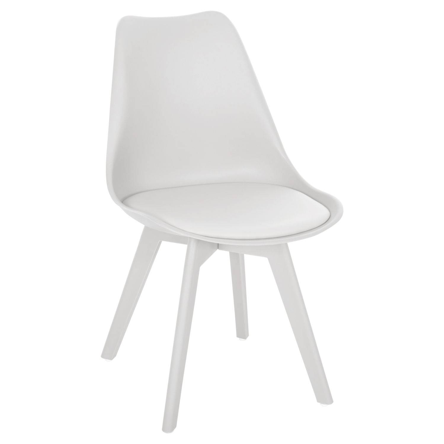 ΚΑΡΕΚΛΑ VEGAS HM0033.31 ΠΟΛΥΠΡΟΠΥΛΕΝΙΟΥ-PU- ΛΕΥΚΟ 47,5x55x82 εκ.