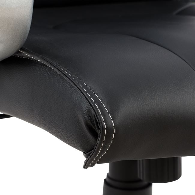 ΚΑΡΕΚΛΑ ΓΡΑΦΕΙΟΥ CHANDER ΔΙΕΥΘΥΝΤΙΚΗ HM1092.01 ΜΑΥΡΗ 50x69x118,5 cm - Image 7