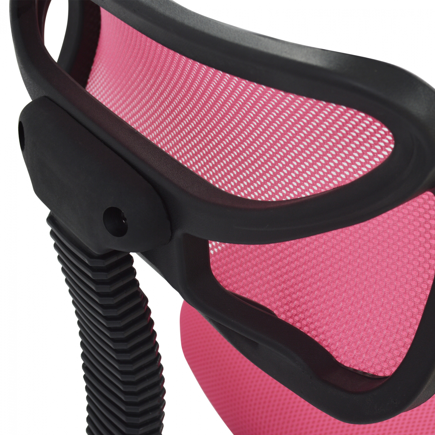 ΚΑΡΕΚΛΑ ΓΡΑΦΕΙΟΥ AKHILA HM1026.05 ΡΟΖ ΥΦΑΣΜΑ MESH 40,5x50,5x91,5 εκ. - Image 8