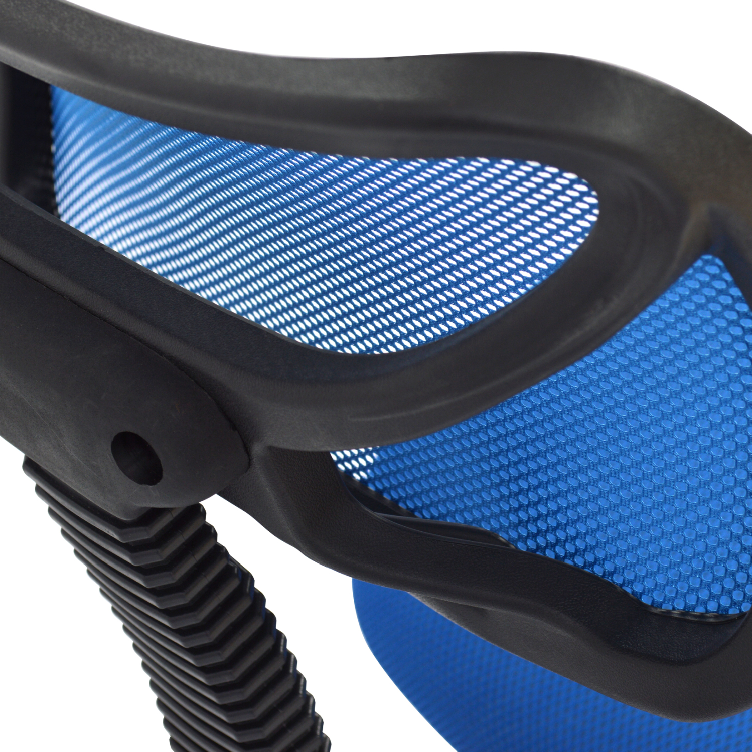 ΚΑΡΕΚΛΑ ΓΡΑΦΕΙΟΥ AKHILA HM1026.06 ΜΠΛΕ ΥΦΑΣΜΑ MESH 40,5x50,5x91,5 εκ. - Image 8