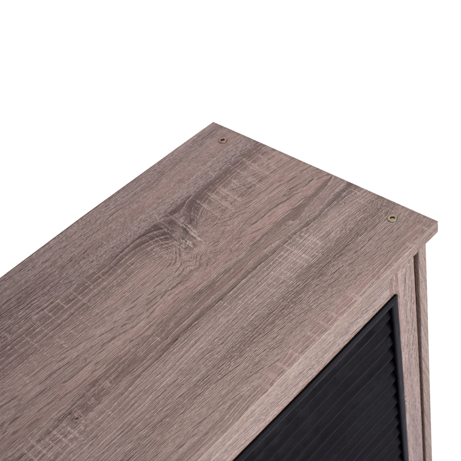 ΠΑΠΟΥΤΣΟΘΗΚΗ-ΝΤΟΥΛΑΠΙ MCKENNA 3ΠΟΡΤΕΣ HM2267.02 SONAMA-ΜΑΥΡΟ 112x30x68,5Υ εκ. - Image 5