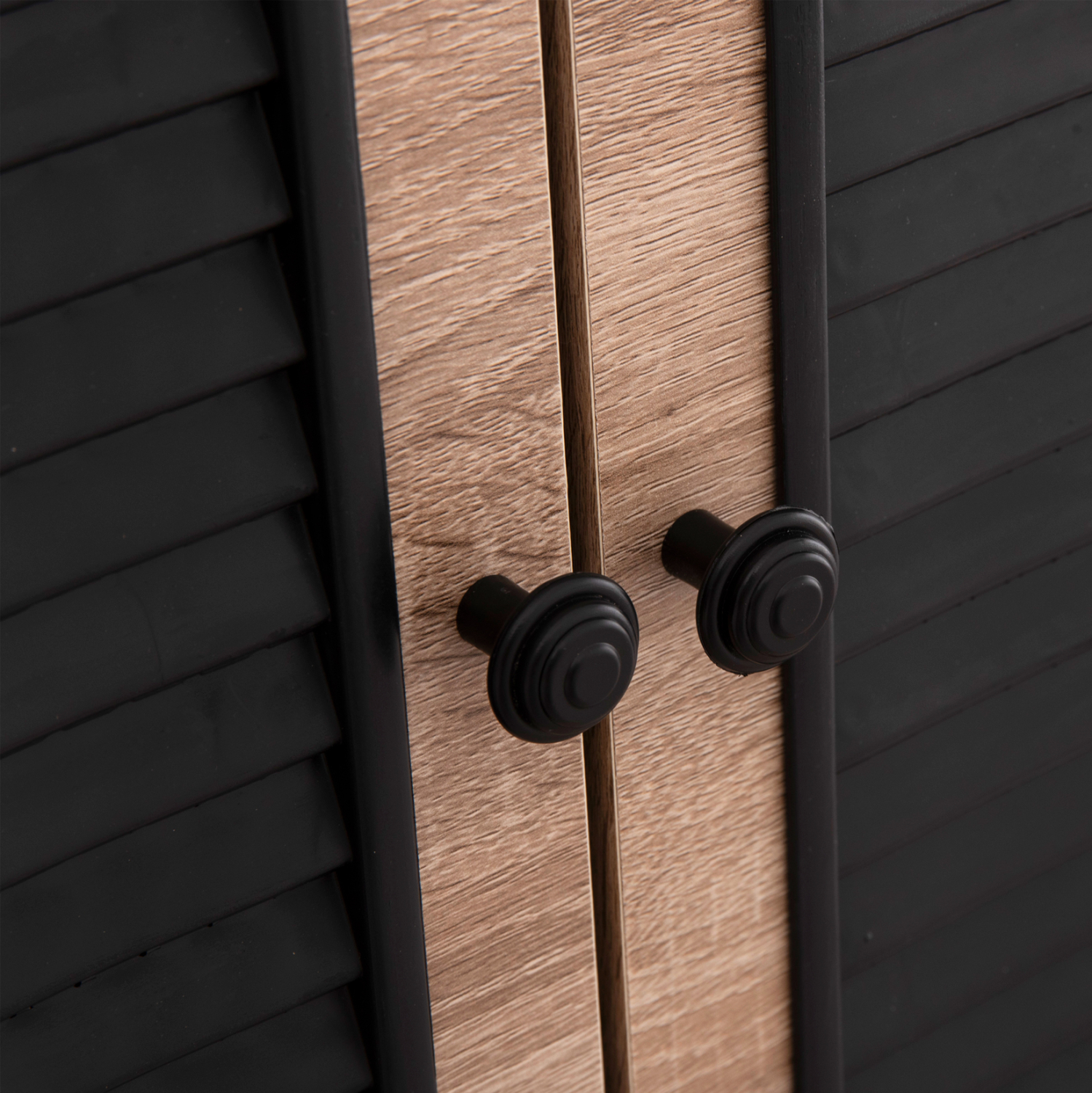 ΠΑΠΟΥΤΣΟΘΗΚΗ ΞΥΛΙΝΗ MCKENNA HM2266.02 ΣΕ ΧΡΩΜΑ SONAMA-ΜΑΥΡΟ 77x30x69Υεκ. - Image 6