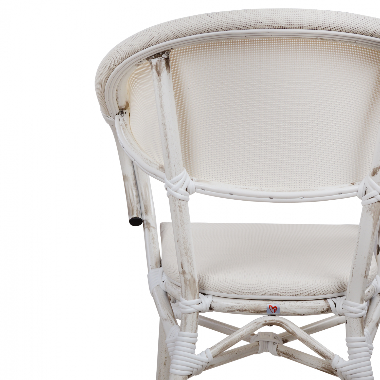 ΠΟΛΥΘΡΟΝΑ ΑΛΟΥΜΙΝΙΟΥ CLAY BAMBOO LOOK ΓΚΡΙ ΠΑΤΙΝΑ ΜΕ TEXTLINE HM5108 57x57x83cm - Image 5