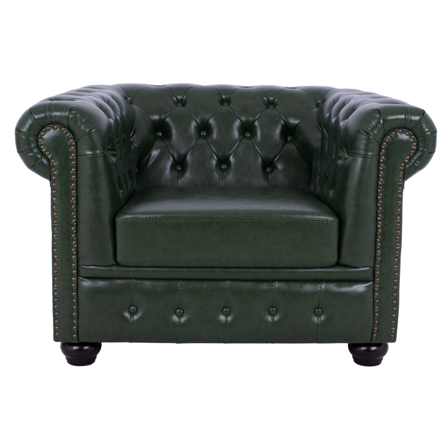 ΠΟΛΥΘΡΟΝΑ T.CHESTERFIELD POLINA HM3011.08 PU ΚΥΠΑΡΙΣΣΙ 106x87x70Y εκ. - Image 3