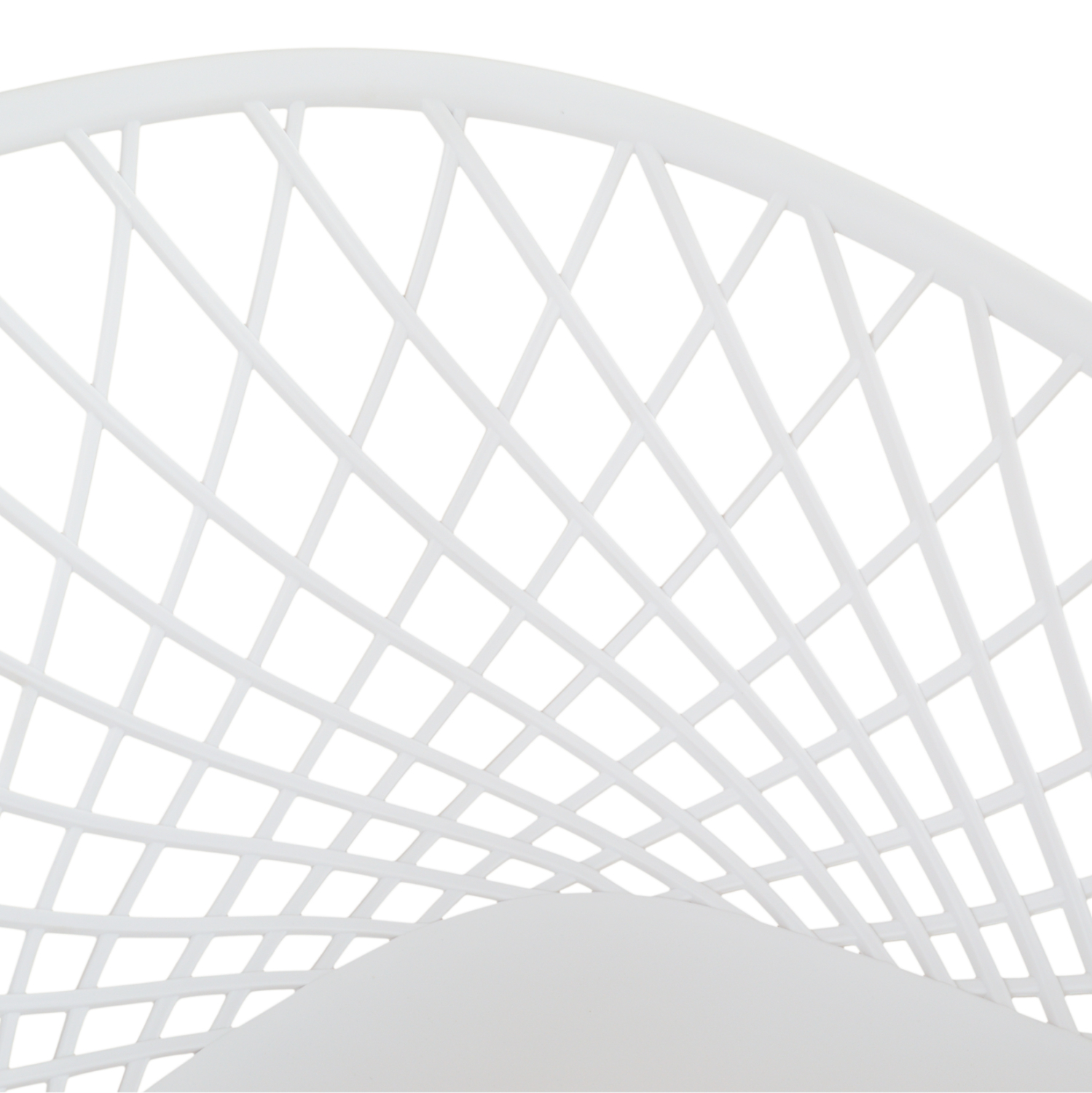 ΠΟΛΥΘΡΟΝΑ ΠΟΛΥΠΡΟΠΥΛΕΝΙΟΥ ΛΕΥΚΗ ΜΕ ΜΕΤΑΛΛΙΚΑ ΠΟΔΙΑ ΑΠΟΜΙΜΗΣΗ ΞΥΛΟΥ ARIADNE HM8001.01 62,5x56x80 εκ. - Image 6