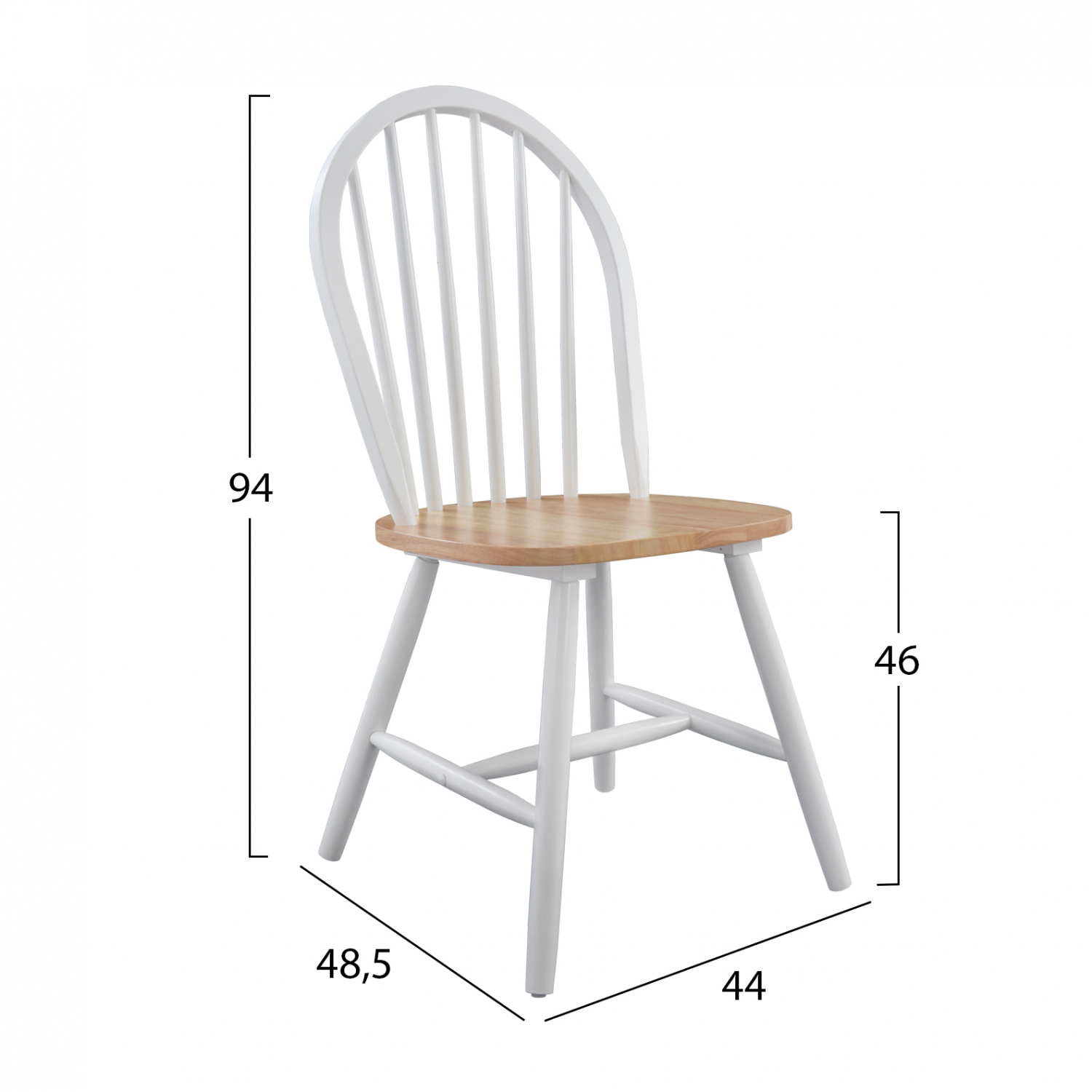 ΣΕΤ ΤΡΑΠΕΖΑΡΙΑΣ 5ΤΜΧ ΤΡΑΠΕΖΙ ΛΕΥΚΟ & ΚΑΡΕΚΛΕΣ HM8057 - Image 5