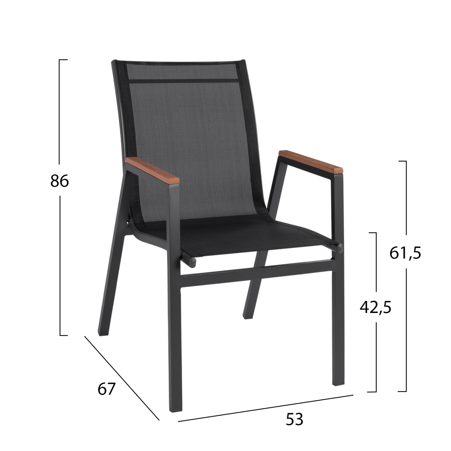 ΣΕΤ ΤΡΑΠΕΖΑΡΙΑΣ 7ΤΜΧ ΣΕ ΓΚΡΙ ΧΡΩΜΑ HM5234.02 - Image 3