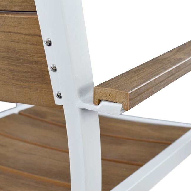 ΣΕΤ ΤΡΑΠΕΖΑΡΙΑΣ 7ΤΜΧ ΣΕ ΛΕΥΚΟ ΧΡΩΜΑ HM5240.01 - Image 5