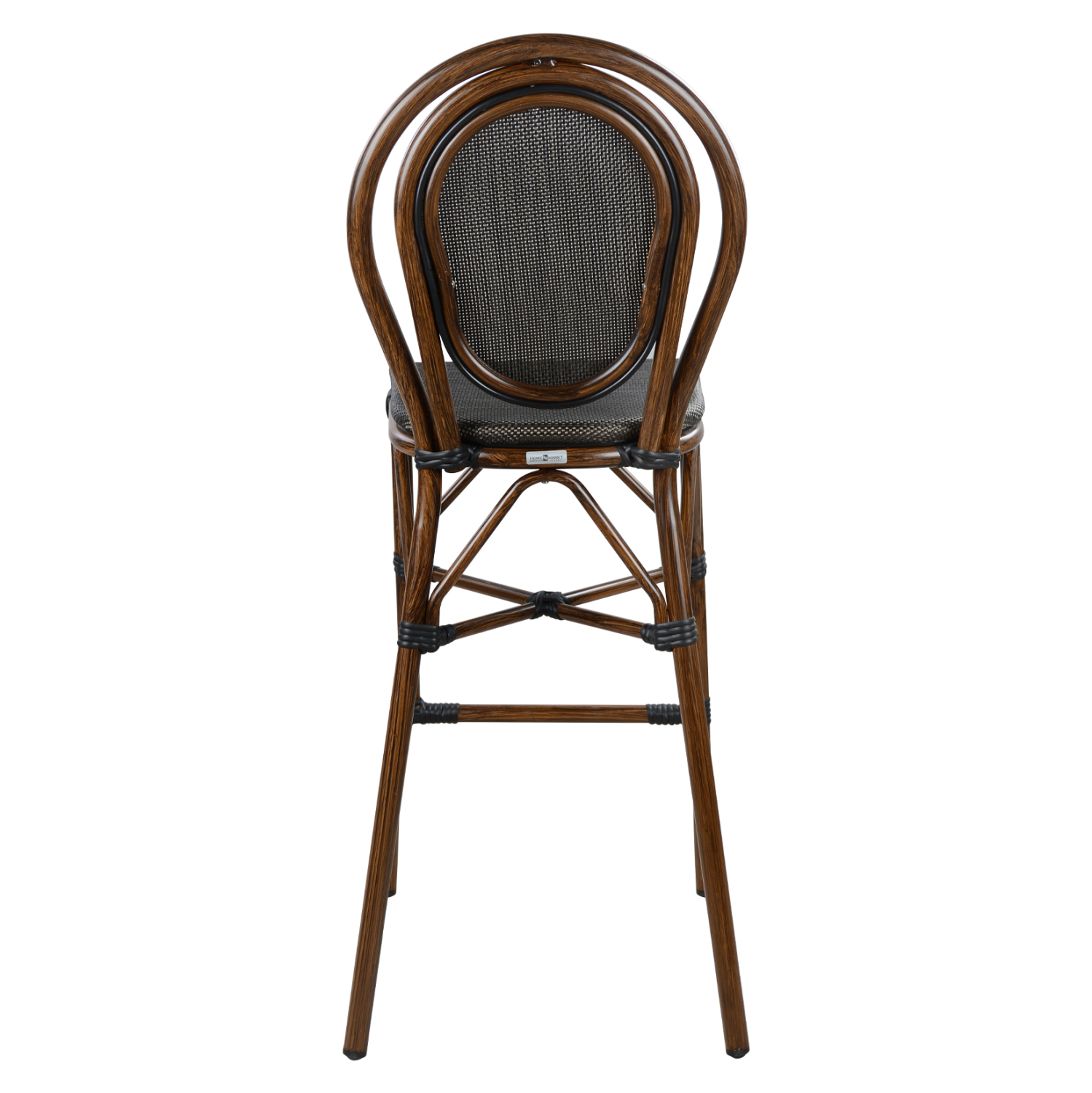 ΣΚΑΜΠΟ ΑΛΟΥΜΙΝΙΟΥ AZARIA HM5059 BAMBOO LOOK ΚΑΦΕ ΜΕ TEXTLINE 44x52x115Υεκ - Image 4