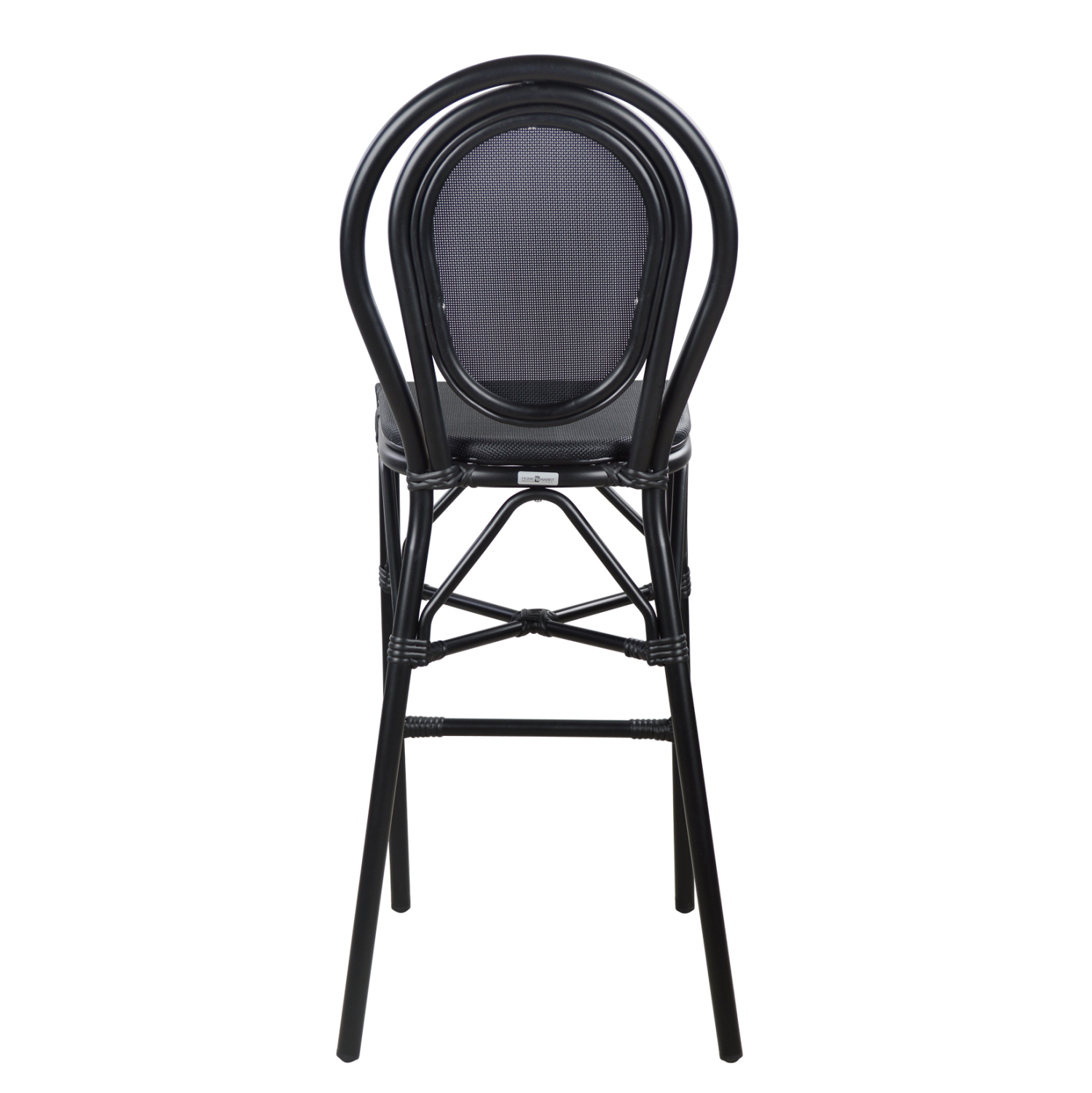 ΣΚΑΜΠΟ ΑΛΟΥΜΙΝΙΟΥ AZARIA HM5060 BAMBOO LOOK ΜΑΥΡΟ ΜΕ TEXTLINE 44x52x115Υεκ. - Image 4