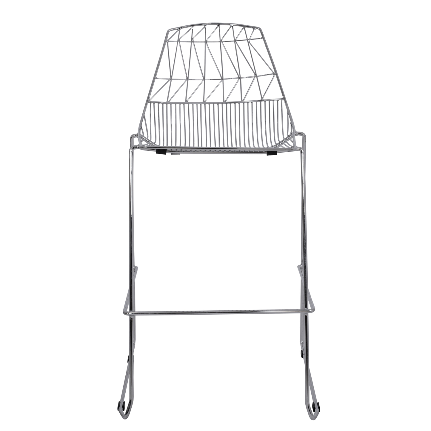 ΣΚΑΜΠΩ BAR ΜΕΤΑΛΛΙΚΟ HM5465.100 LUX ΧΡΩΜΙΟΥ 57x56,5x107 εκ. - Image 3