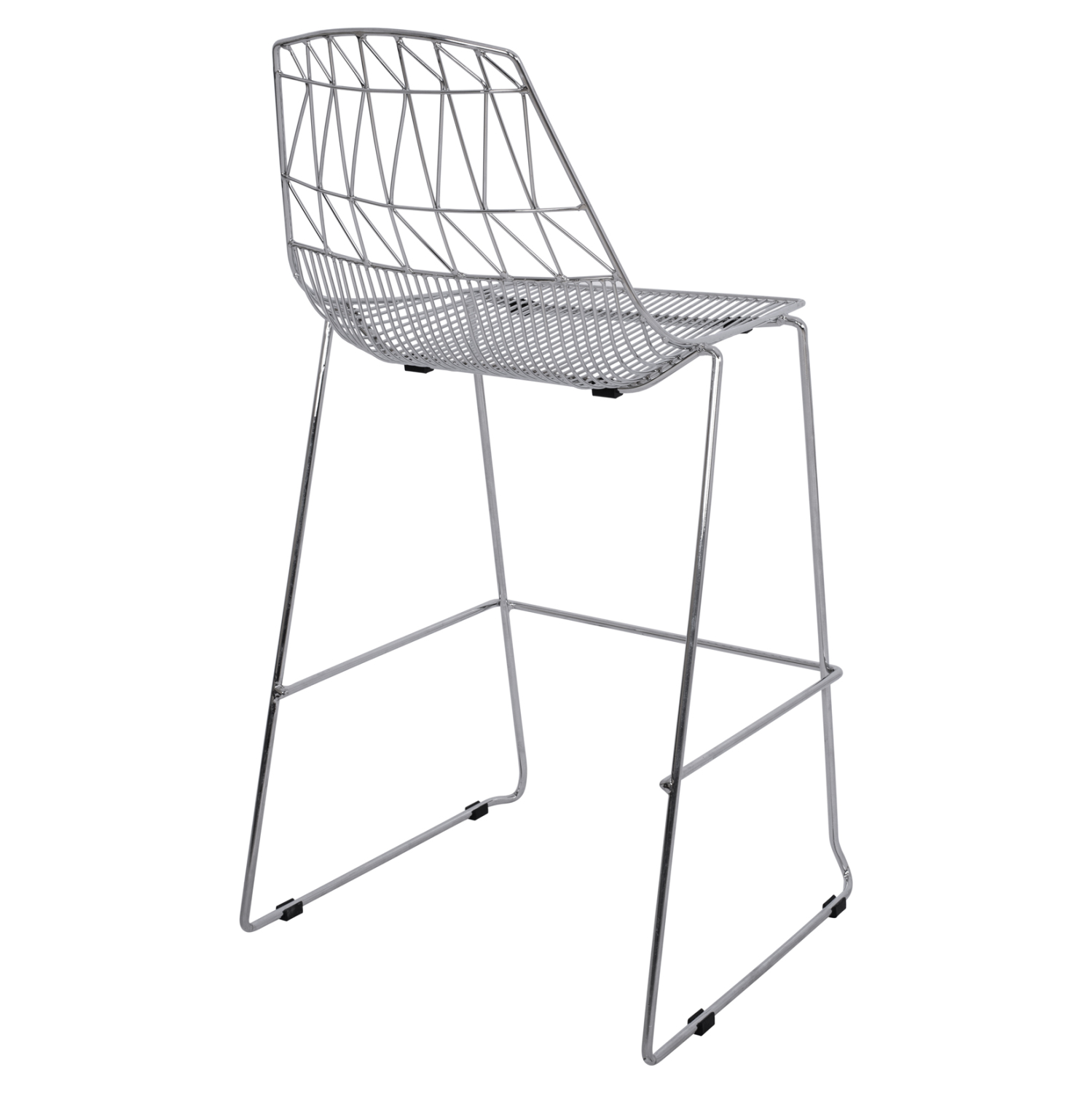 ΣΚΑΜΠΩ BAR ΜΕΤΑΛΛΙΚΟ HM5465.100 LUX ΧΡΩΜΙΟΥ 57x56,5x107 εκ. - Image 4