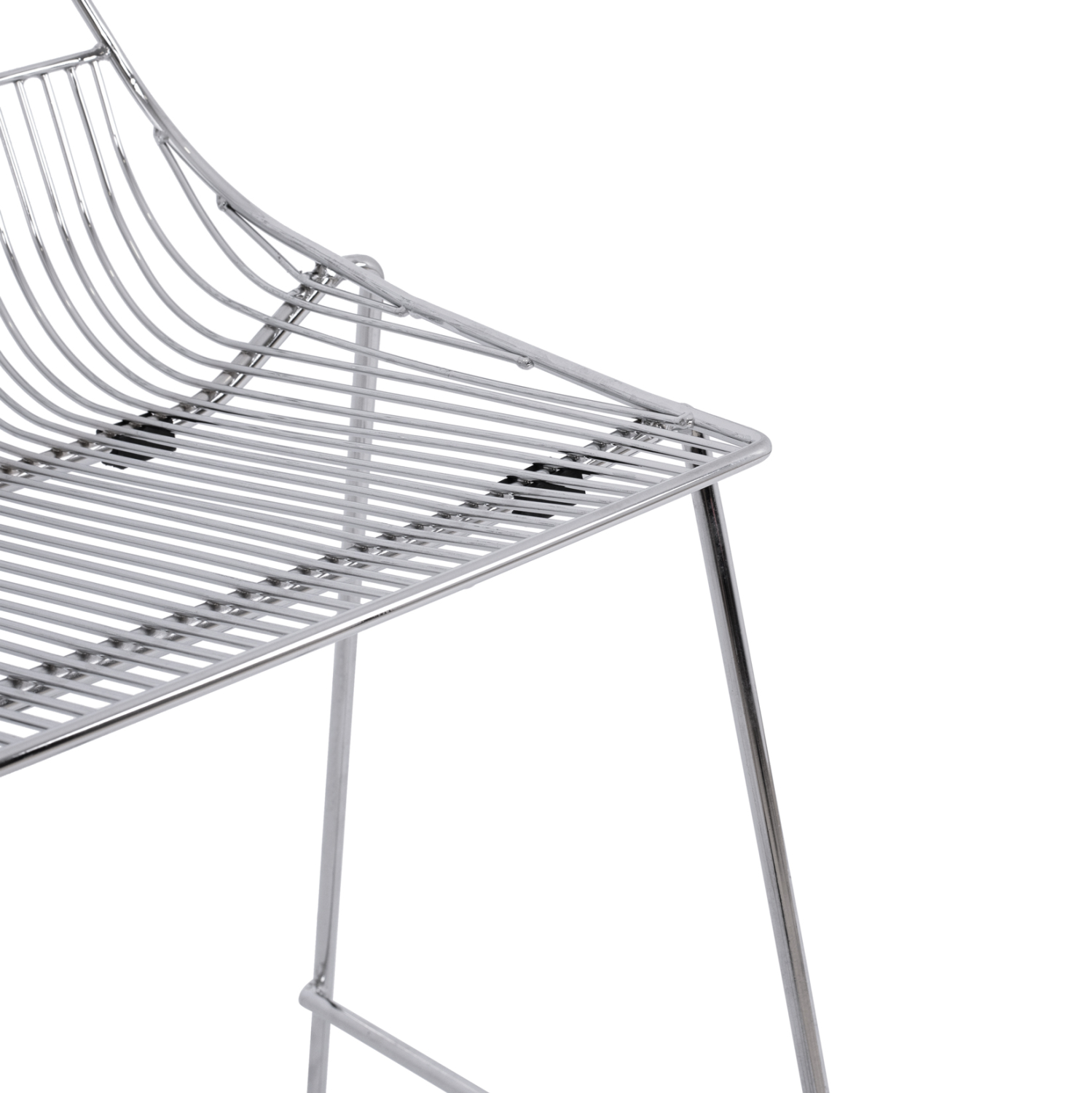 ΣΚΑΜΠΩ BAR ΜΕΤΑΛΛΙΚΟ HM5465.100 LUX ΧΡΩΜΙΟΥ 57x56,5x107 εκ. - Image 7