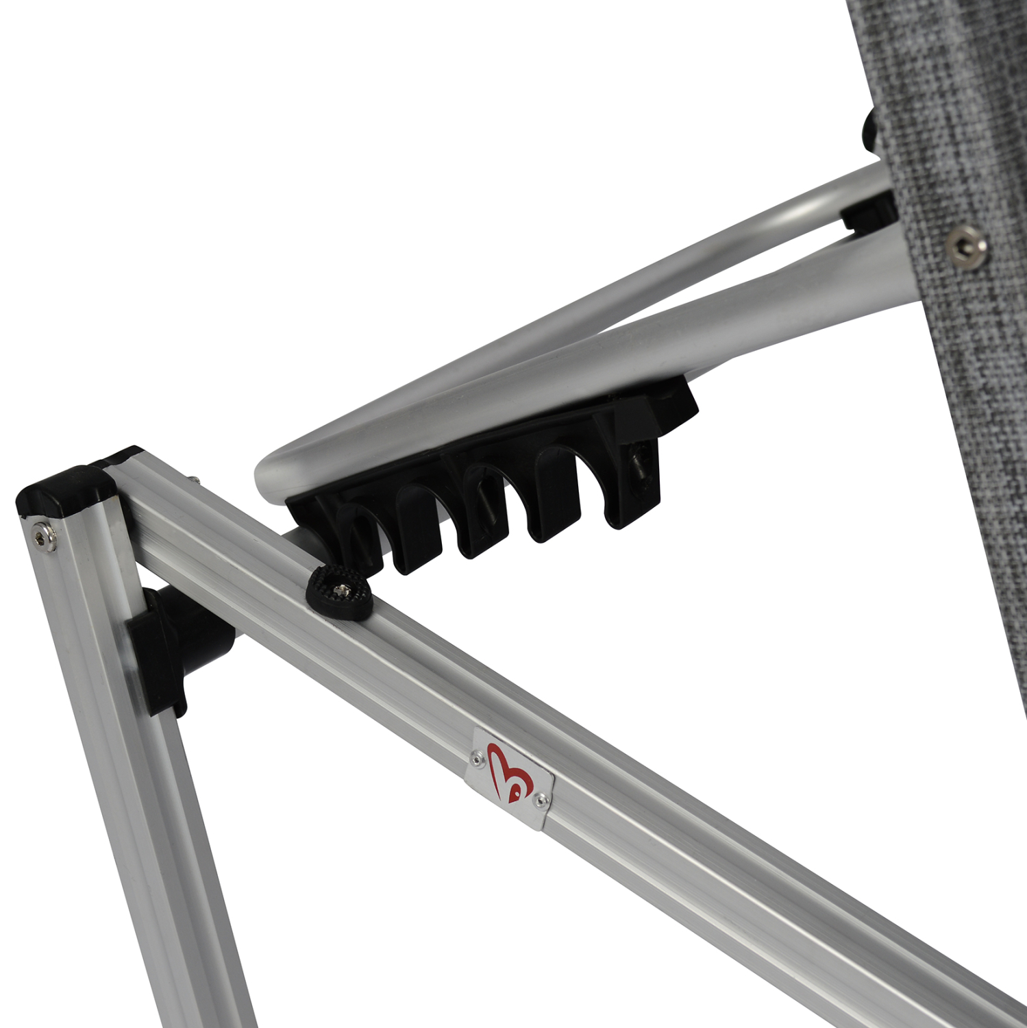 ΞΑΠΛΩΣΤΡΑ ΕΠΑΓΓΕΛΜΑΤΙΚΗ WALDO ΑΛΟΥΜΙΝΙΟΥ HM5071.10 ΓΚΡΙ 60x195x30 cm - Image 5