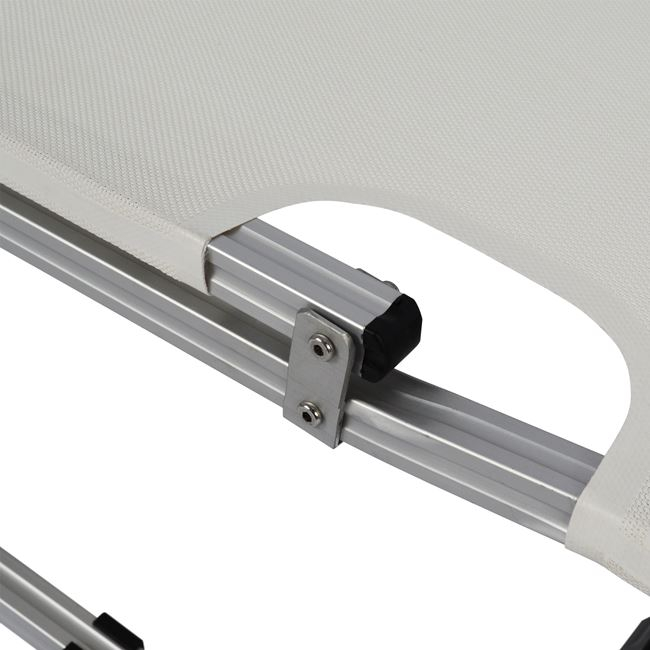 ΞΑΠΛΩΣΤΡΑ ΕΠΑΓΓΕΛΜΑΤΙΚΗ WALDO ΑΛΟΥΜΙΝΙΟΥ HM5071.03 ΛΕΥΚΗ 195x53-60x30 cm - Image 7