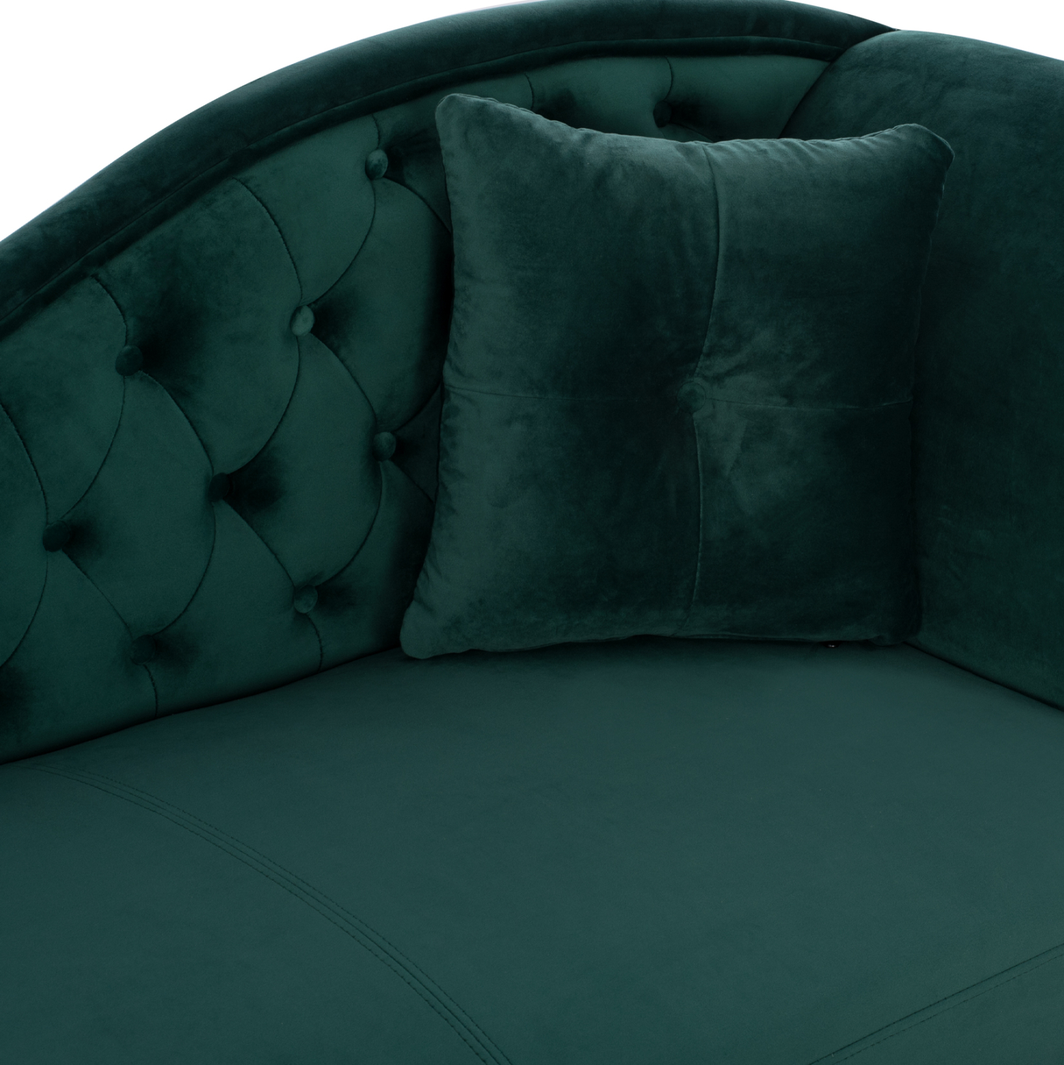 ΑΝΑΚΛΙΝΔΡΟ T.CHESTERFIELD NIOVI HM3008.03 ΚΥΠΑΡΙΣΣΙ ΒΕΛΟΥΔΟ-ΜΑΥΡΑ ΠΟΔΙΑ 187x61x82Υ - Image 4