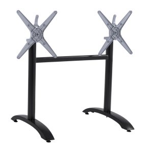 ΒΑΣΗ ΑΛΟΥΜΙΝΙΟΥ ΔΙΣΤΗΛΗ HM468.01 ΜΑΥΡΟ ΜΑΤ 78X59,5X73Υ εκ.