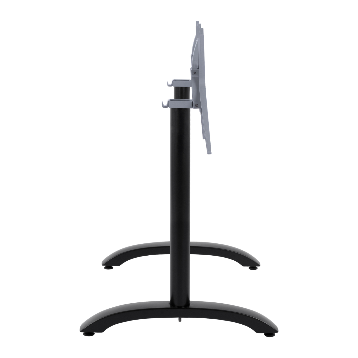 ΒΑΣΗ ΑΛΟΥΜΙΝΙΟΥ ΔΙΣΤΗΛΗ HM468.01 ΜΑΥΡΟ ΜΑΤ 78X59,5X73Υ εκ. - Image 4