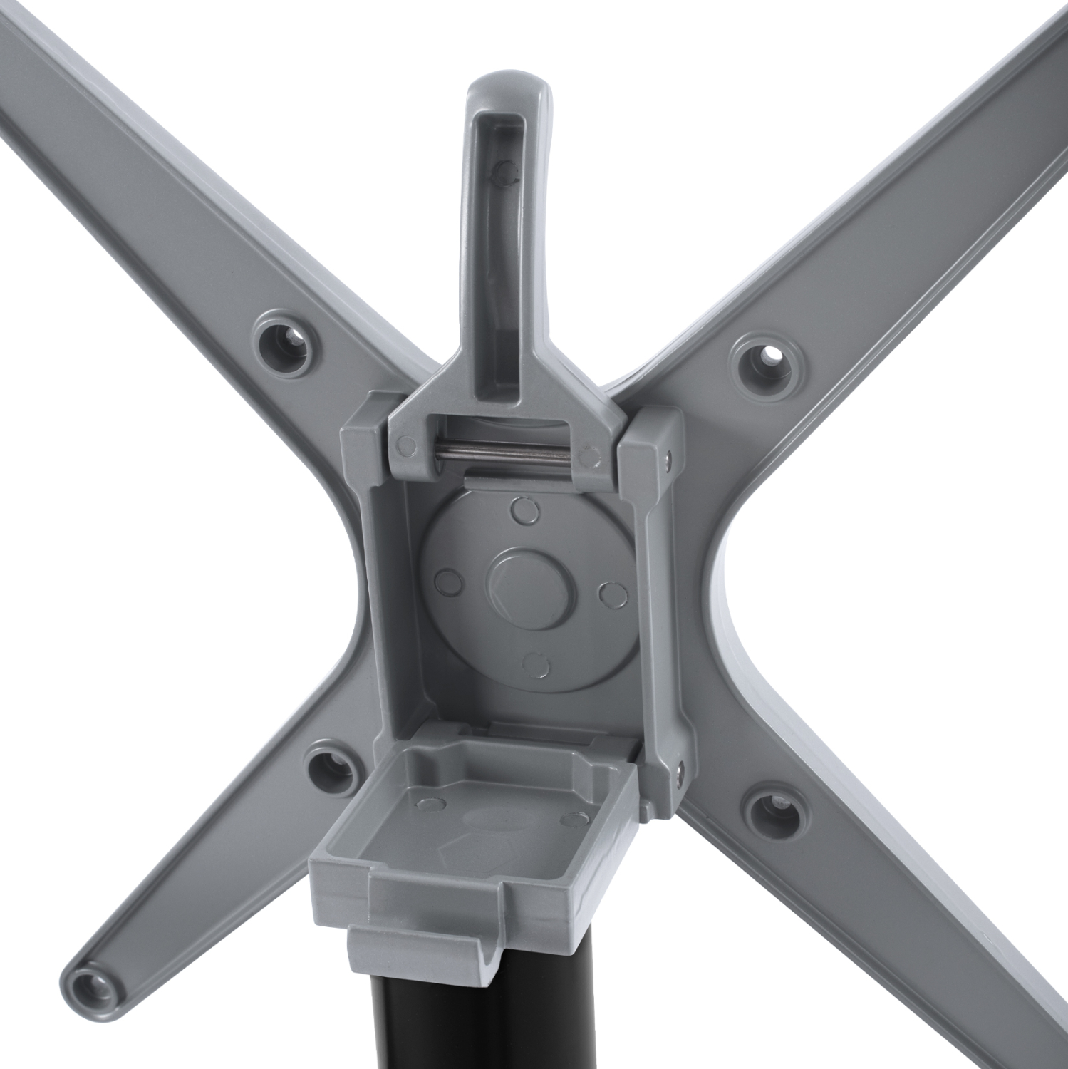 ΒΑΣΗ ΑΛΟΥΜΙΝΙΟΥ ΔΙΣΤΗΛΗ HM468.01 ΜΑΥΡΟ ΜΑΤ 78X59,5X73Υ εκ. - Image 6