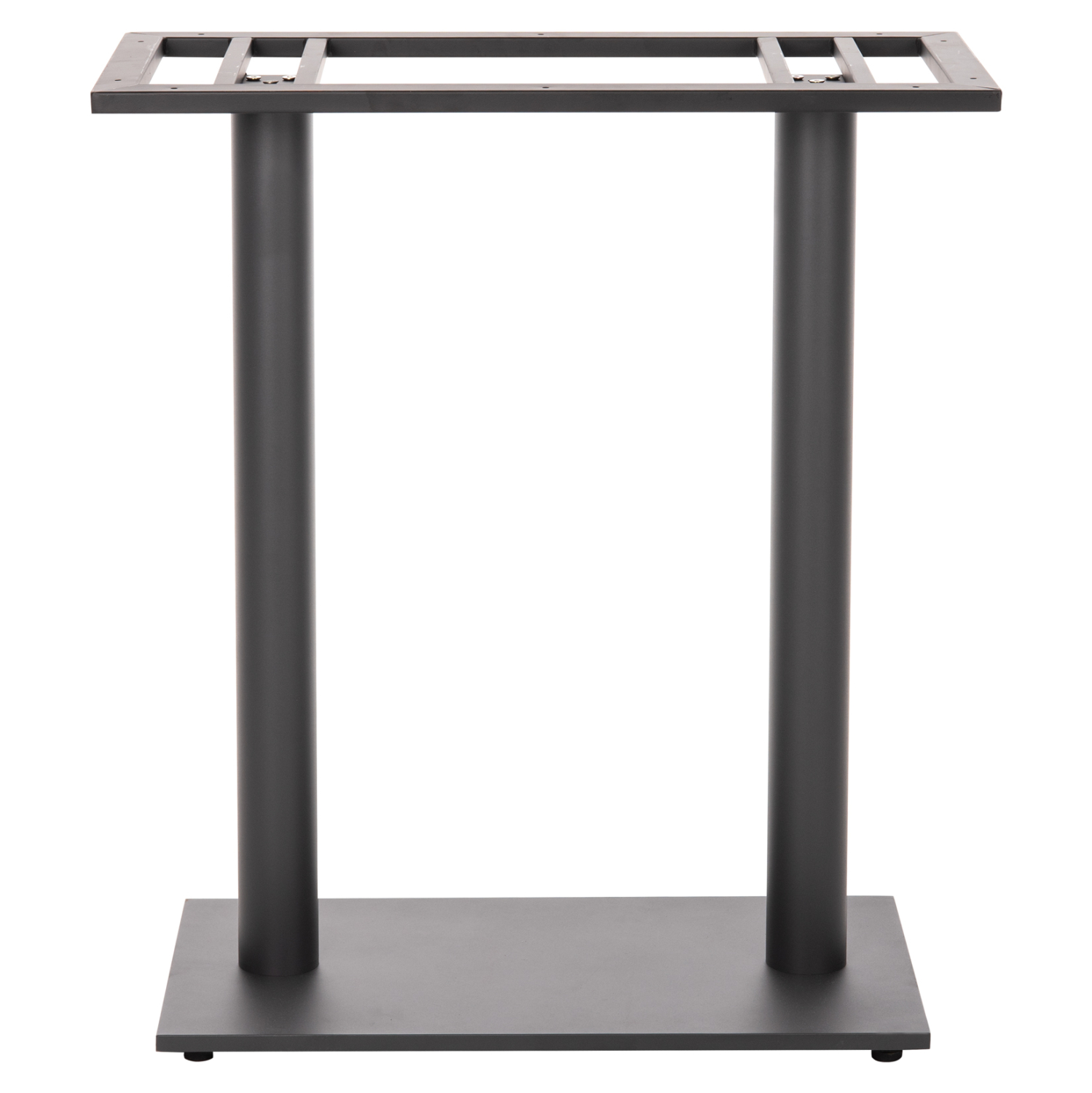 ΒΑΣΗ ΜΠΑΡ ΜΕΤΑΛΛΙΚΗ ΔΙΠΛΗ ΓΚΡΙ ΜΑΤ ΜΕΣΑΙΟΥ ΥΨΟΥΣ 40Χ80Χ90Υεκ. HM478.20 - Image 3