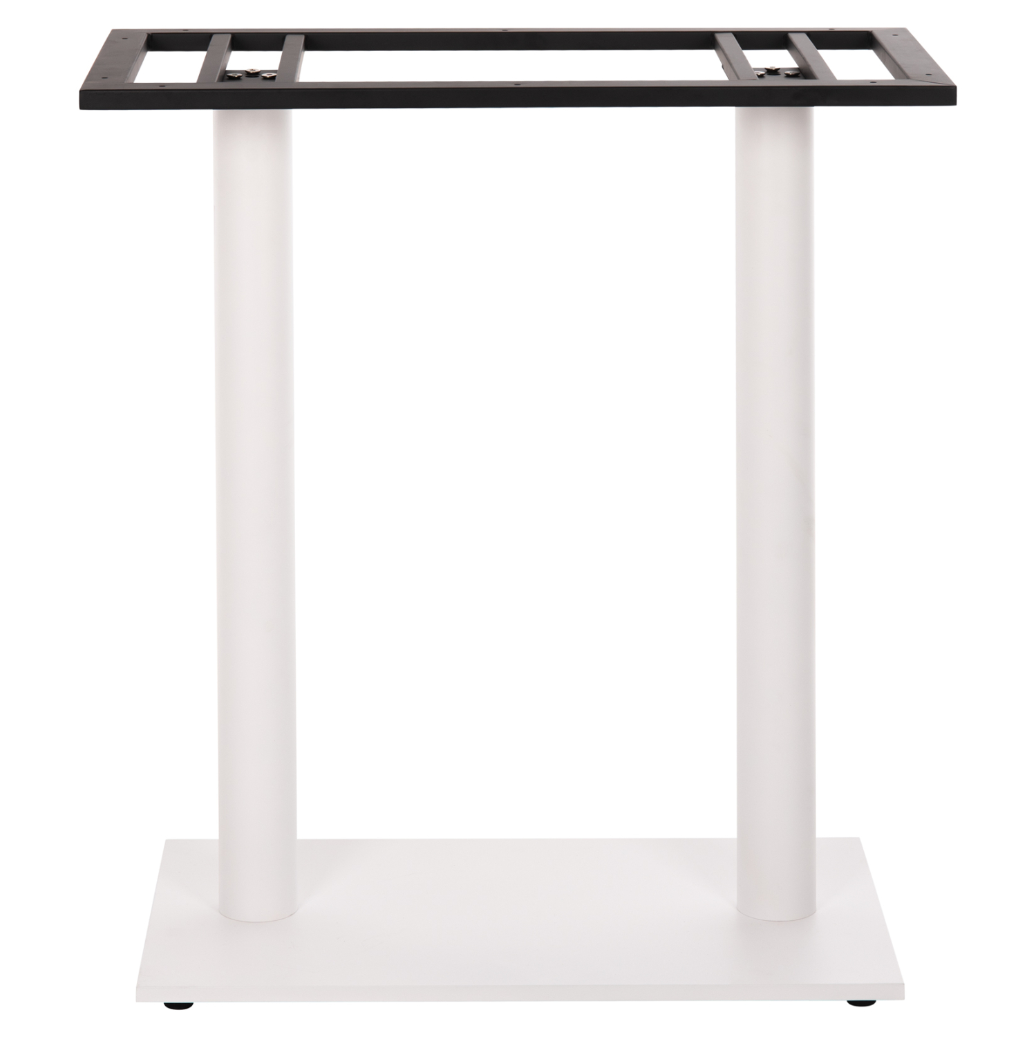 ΒΑΣΗ ΜΠΑΡ ΜΕΤΑΛΛΙΚΗ ΔΙΠΛΗ ΛΕΥΚΗ ΜΑΤ ΜΕΣΑΙΟΥ ΥΨΟΥΣ 40Χ80Χ90Υεκ. HM478.02 - Image 3