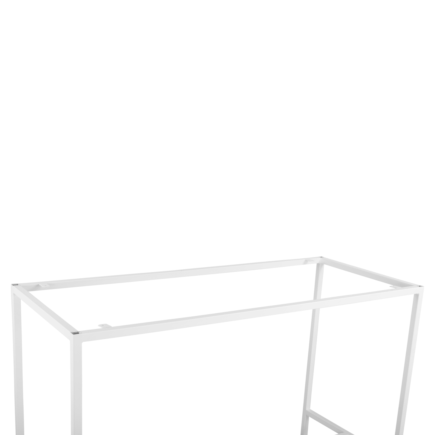 ΒΑΣΗ ΜΠΑΡ ΜΕΤΑΛΛΙΚΗ ΛΕΥΚΗ ΜΑΤ TS925 ΣΧΕΔΙΟ Π ΓΙΑ 138Χ57,5Χ103 ΕΠΙΦΑΝΕΙΑ - Image 5