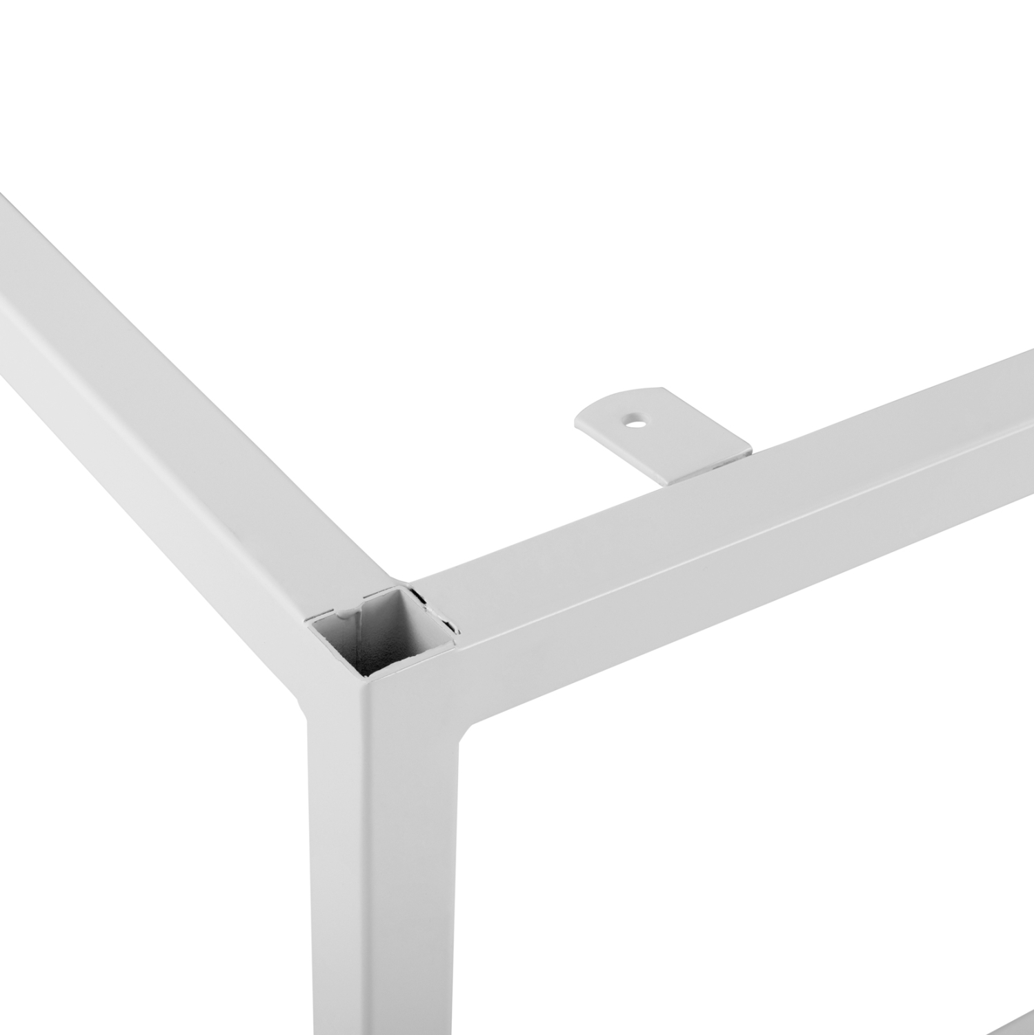 ΒΑΣΗ ΜΠΑΡ ΜΕΤΑΛΛΙΚΗ ΛΕΥΚΗ ΜΑΤ TS925 ΣΧΕΔΙΟ Π ΓΙΑ 138Χ57,5Χ103 ΕΠΙΦΑΝΕΙΑ - Image 6