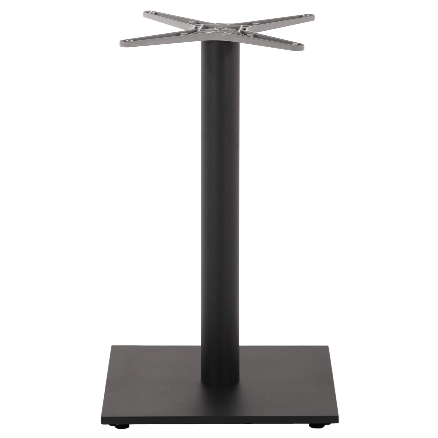 ΒΑΣΗ ΤΡΑΠΕΖΙΟΥ ΑΛΟΥΜΙΝΙΟΥ ΓΚΡΙ HM475.20 ΣΤΑΥΡΟΣ 46Χ46εκ 46Χ46Χ72Υεκ. - Image 3