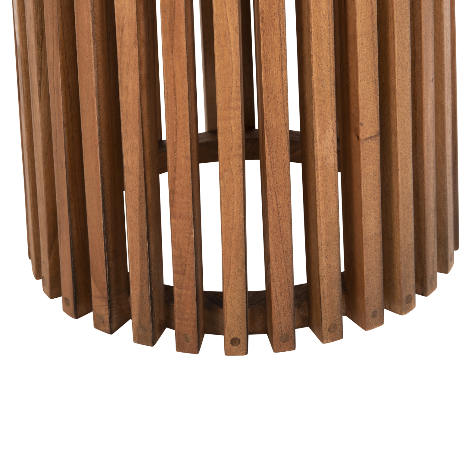 ΒΑΣΗ ΤΡΑΠΕΖΙΟΥ ΕΣΩΤ.ΧΩΡΟΥ ΣΤΡΟΓΓΥΛΗ FRANTZ HM9459.11 MINDI ΞΥΛΟ ΣΕ ΦΥΣΙΚΟ Φ45x73Yεκ. - Image 5