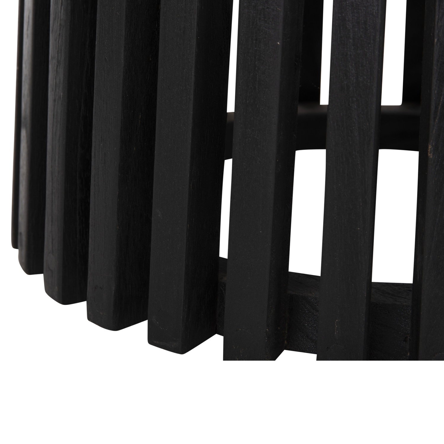 ΒΑΣΗ ΤΡΑΠΕΖΙΟΥ ΕΣΩΤ.ΧΩΡΟΥ ΣΤΡΟΓΓΥΛΗ FRANTZ HM9459.12 MINDI ΞΥΛΟ ΣΕ ΜΑΥΡΟ ΧΡΩΜΑ Φ60x74Yεκ. - Image 7