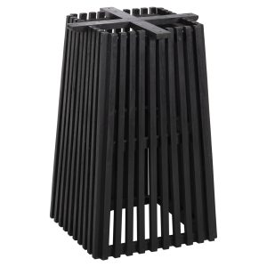 ΒΑΣΗ ΤΡΑΠΕΖΙΟΥ ΕΣΩΤ.ΧΩΡΟΥ ΤΕΤΡΑΓΩΝΗ FRANTZ HM9460.12 ΞΥΛΟ MINDI ΣΕ ΜΑΥΡΟ 60x60x73Y εκ.