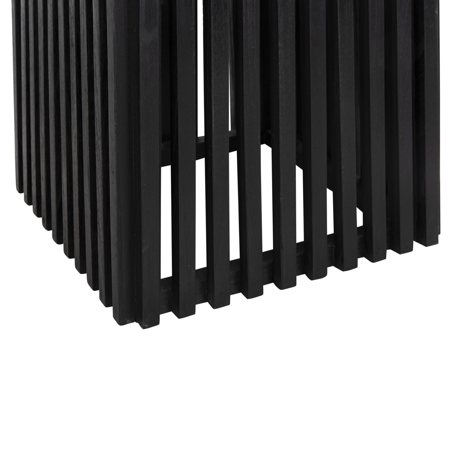 ΒΑΣΗ ΤΡΑΠΕΖΙΟΥ ΕΣΩΤ.ΧΩΡΟΥ ΤΕΤΡΑΓΩΝΗ FRANTZ HM9460.12 ΞΥΛΟ MINDI ΣΕ ΜΑΥΡΟ 60x60x73Y εκ. - Image 5