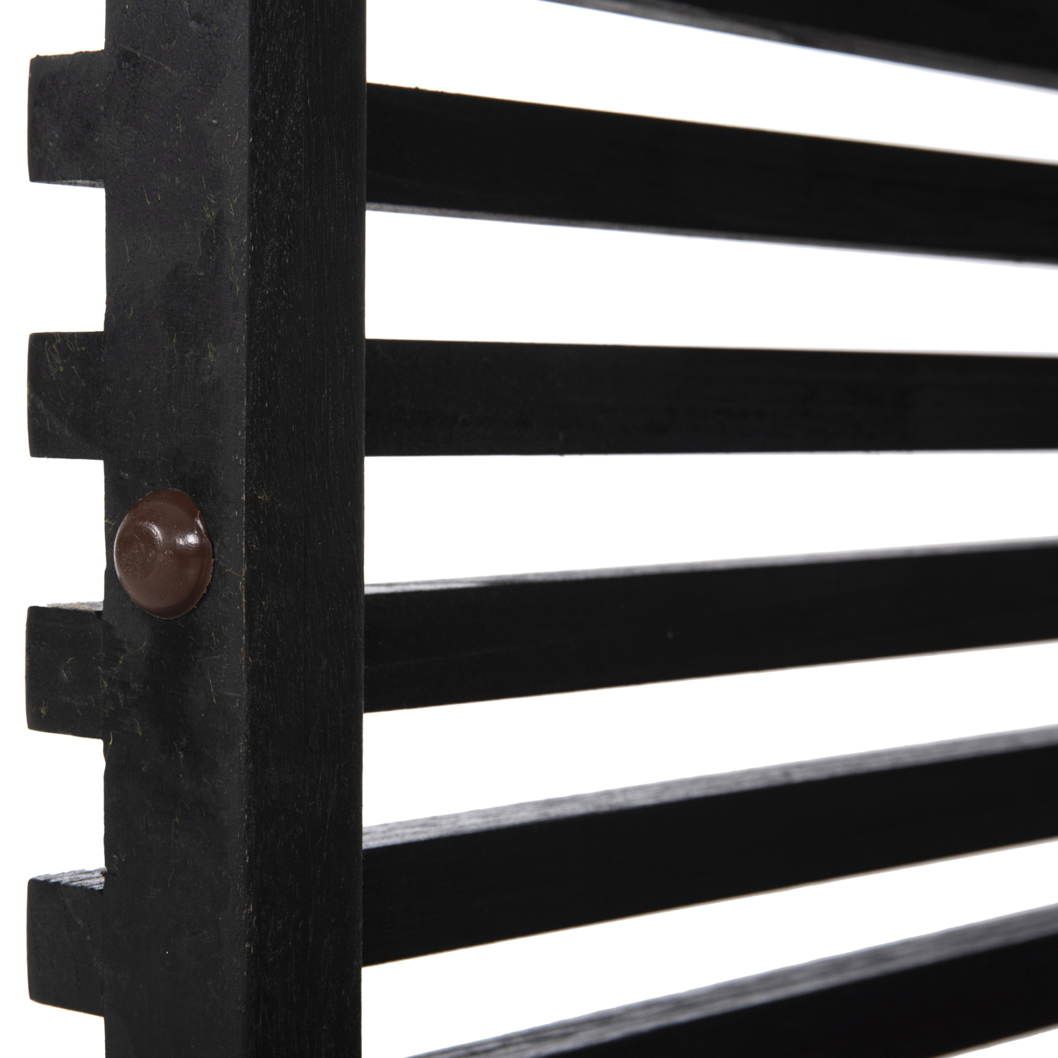 ΒΑΣΗ ΤΡΑΠΕΖΙΟΥ ΕΣΩΤ.ΧΩΡΟΥ ΤΕΤΡΑΓΩΝΗ FRANTZ HM9460.12 ΞΥΛΟ MINDI ΣΕ ΜΑΥΡΟ 60x60x73Y εκ. - Image 6