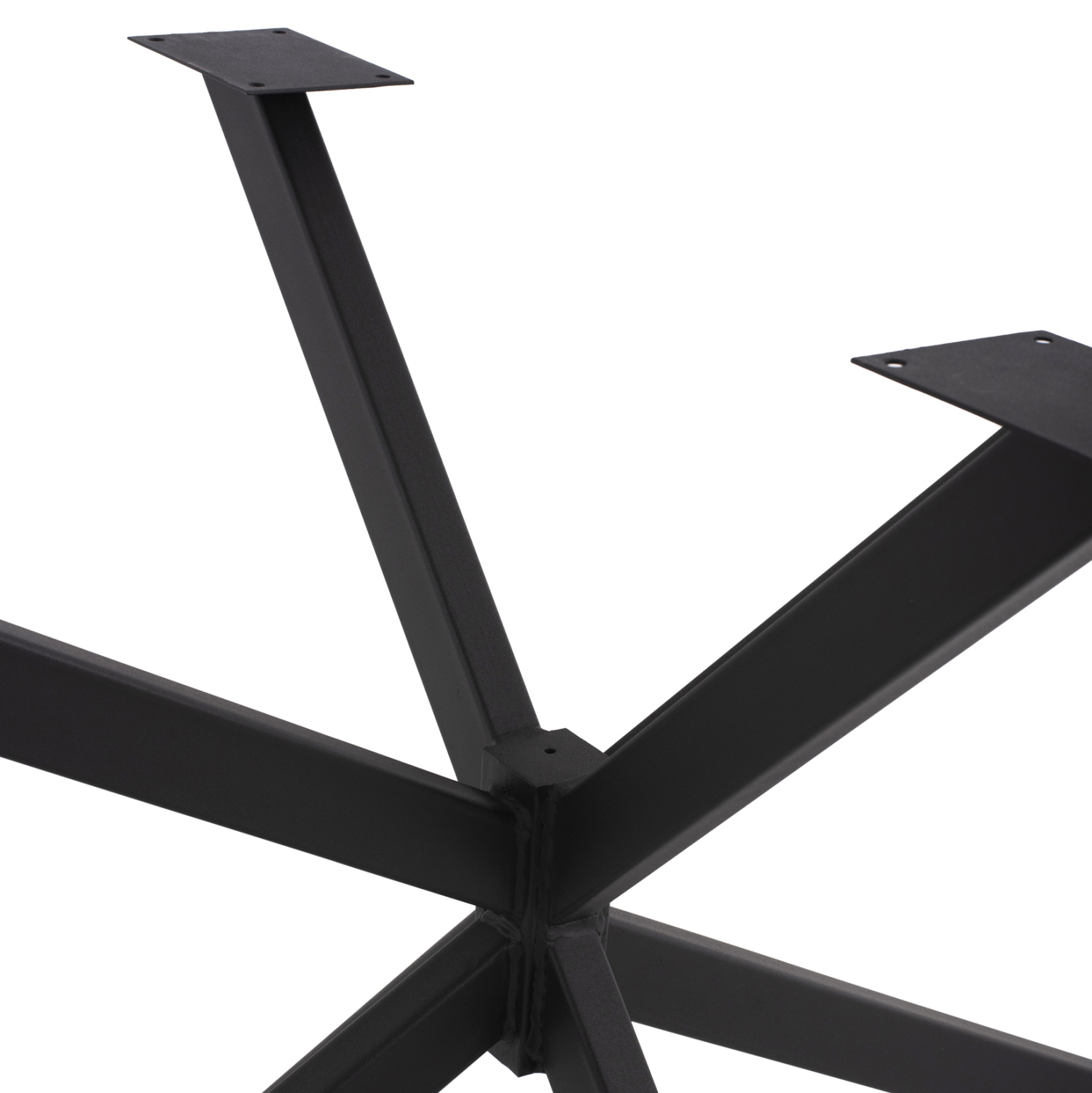 ΒΑΣΗ ΤΡΑΠΕΖΙΟΥ ΜΑΥΡΗ ΜΕΤΑΛΛΙΚΗ ΔΙΠΛΗ ΧΙΑΣΤΙ HM5917 130x72x71,5Υεκ. - Image 4