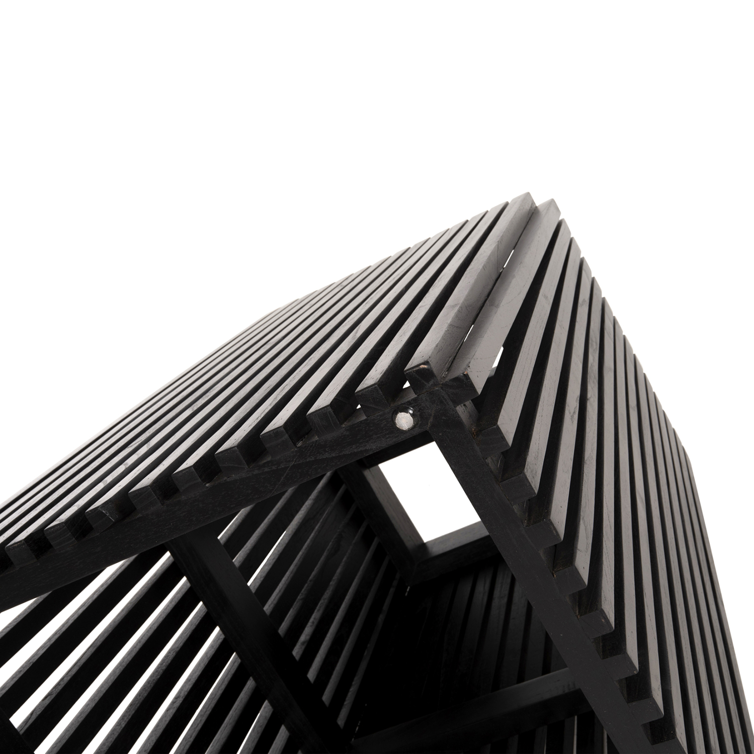 ΒΑΣΗ ΤΡΑΠΕΖΙΟΥ ΕΣΩΤ.ΧΩΡΟΥ ΤΕΤΡΑΓΩΝΗ FRANTZ HM9460.02 ΞΥΛΟ MINDI ΣΕ ΜΑΥΡΟ 60x60x75Y εκ. - Image 6