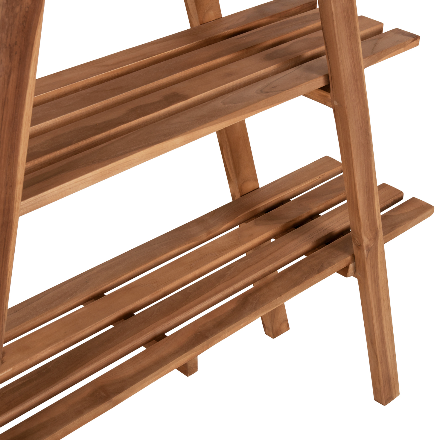 ΒΙΒΛΙΟΘΗΚΗ STAM HM7895 TEAK ΞΥΛΟ ΣΕ ΦΥΣΙΚΟ ΧΡΩΜΑ 120x33x180Y εκ. - Image 4
