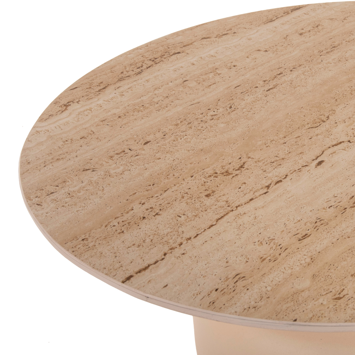 ΒΟΗΘΗΤΙΚΑ ΤΡΑΠΕΖΑΚΙΑ 2ΤΜΧ FEREN HM9664 ΜΕΤΑΛΛΟ ΚΡΕΜ-ΚΕΡΑΜΙΚO TOP Φ60 & Φ50 εκ. - Image 6