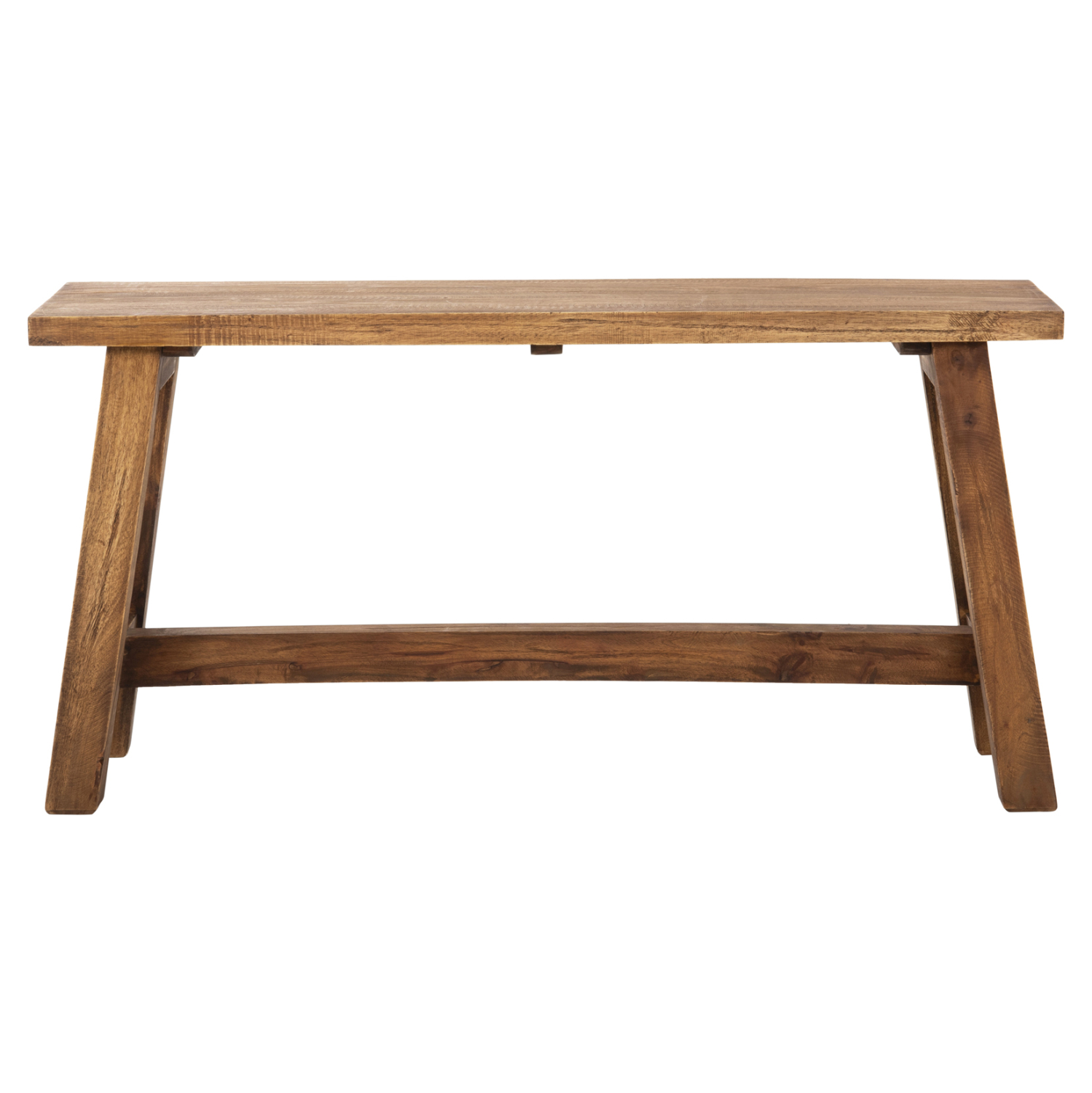 ΒΟΗΘΗΤΙΚΟ ΤΡΑΠΕΖΑΚΙ RANCH HM9752 ΞΥΛΟ ΜΑΟΝΙ ΣΕ ΦΥΣΙΚΟ ΧΡΩΜΑ 90x25x45Yεκ. - Image 3