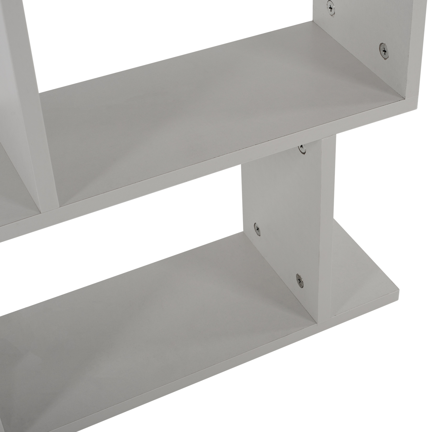 ΒΟΗΘΗΤΙΚΟ ΤΡΑΠΕΖΙ ΜΕ ΡΑΦΙΑ AMABELLA ΜΕΛΑΜΙΝΗ ΛΕΥΚΗ HM8956.13 45x17x52Yεκ. - Image 4