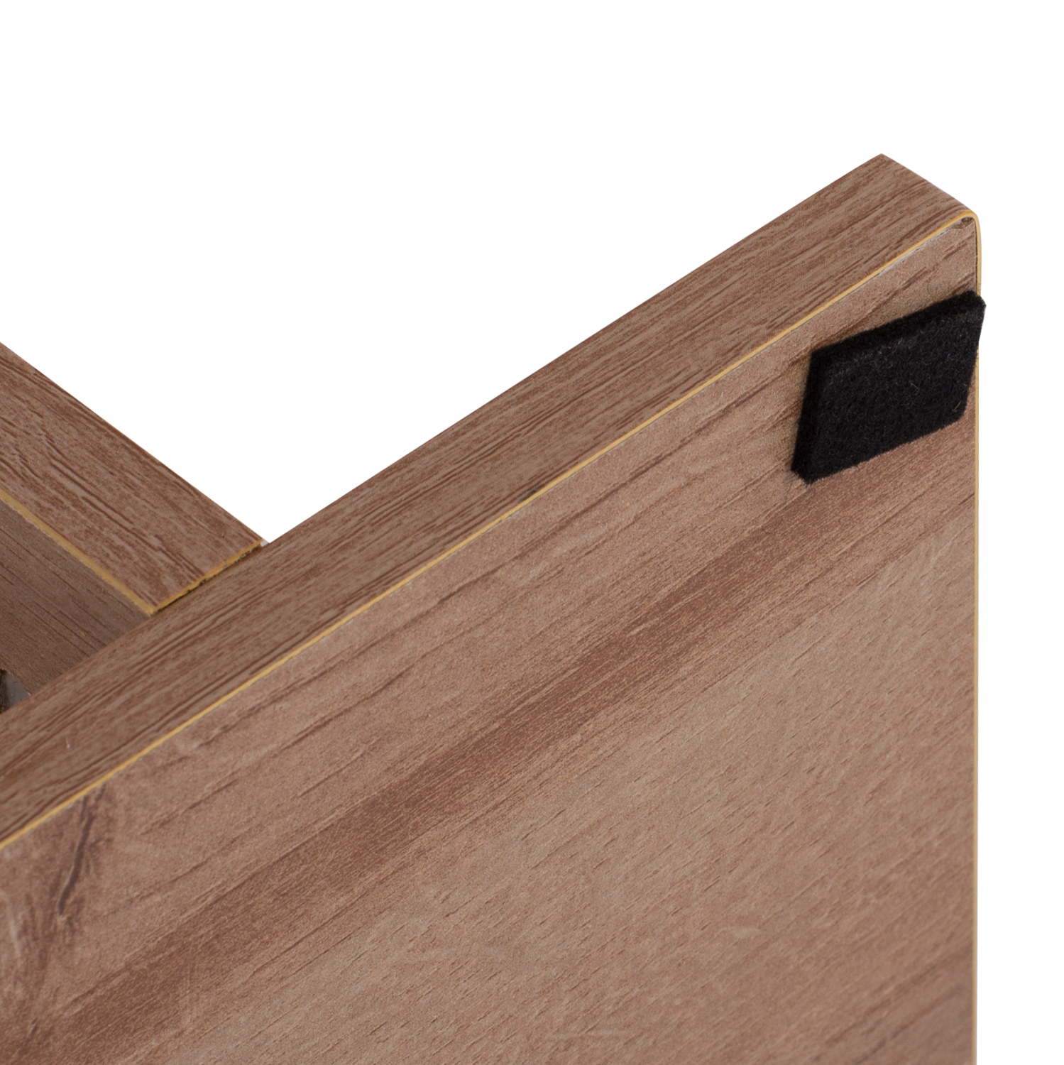 ΒΟΗΘΗΤΙΚΟ ΤΡΑΠΕΖΙ ΜΕ ΡΑΦΙΑ AMABELLA ΜΕΛΑΜΙΝΗΣ ΦΥΣΙΚΟ HM8956.11 45x17x52Υεκ. - Image 5