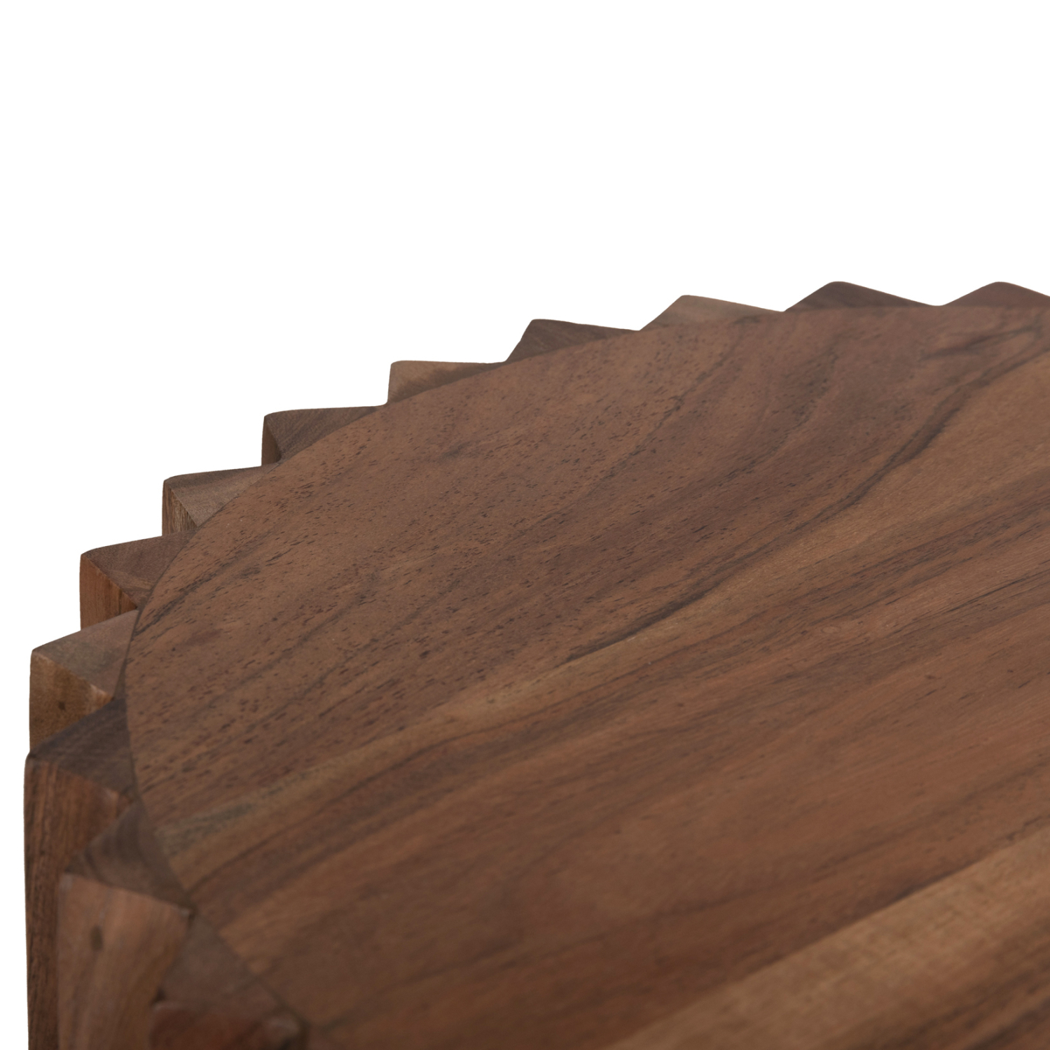 ΒΟΗΘΗΤΙΚΟ ΤΡΑΠΕΖΙ ΣΤΡΟΓΓΥΛΟ SEDGE HM9696 ΜΑΣΙΦ ΑΚΑΚΙΑ-ΦΥΣΙΚΟ ΧΡΩΜΑ Φ40x50Υεκ. - Image 6