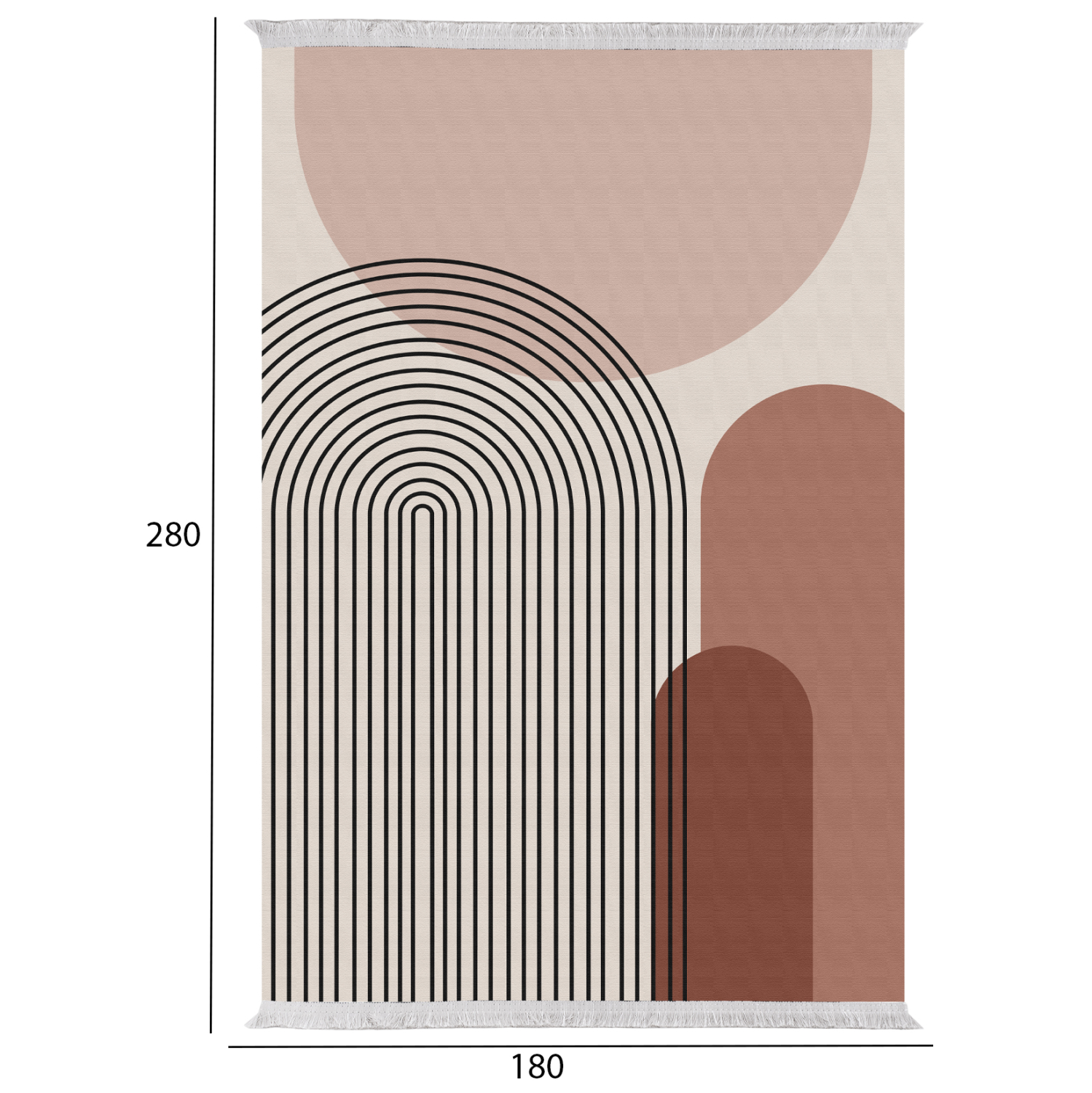 ΧΑΛΙ ΣΑΛΟΝΙΟΥ ΜΕ ΚΡΟΣΙΑ JOSIANE ΠΟΛΥΧΡΩΜΟ HM7723.48 180X280 εκ. - Image 2