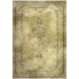 ΧΑΛΙ ΣΑΛΟΝΙΟΥ ΜΕ ΚΡΟΣΙΑ JOSIANE VINTAGE  HM7677.03 ΧΡΥΣΟ 120X170 εκ.