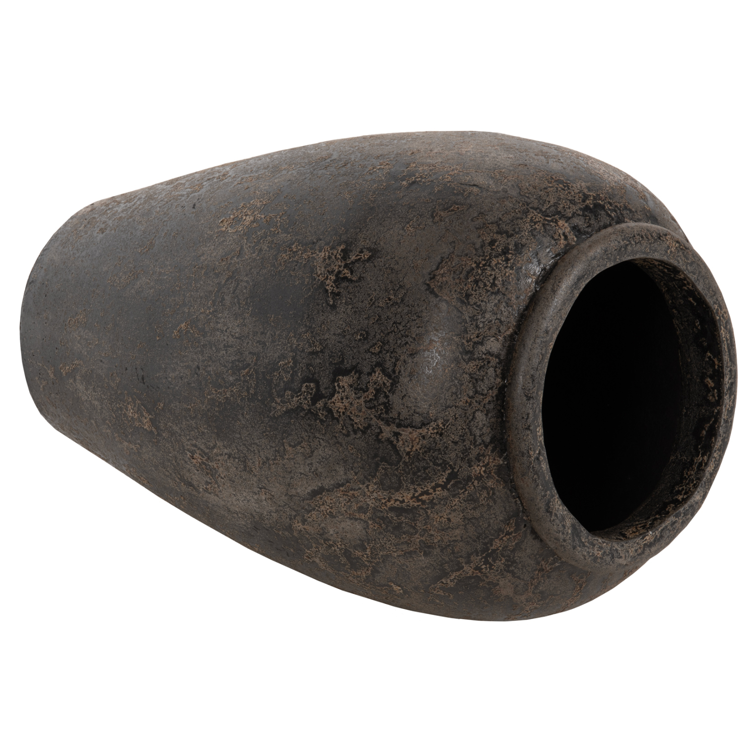 ΔΙΑΚΟΣΜΗΤΙΚΟ ΒΑΖΟ ΔΑΠΕΔΟΥ SPARTA HM7933 ΤΕΡΑΚΟΤΑ ΣΕ ΜΑΥΡΗ ΑΠΟΧΡΩΣΗ Φ47x69Υεκ. - Image 4